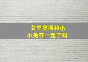 艾里奥斯和小小兔在一起了吗