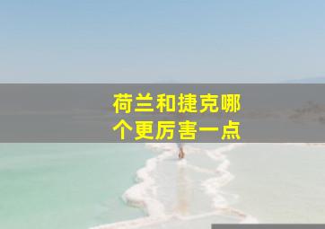 荷兰和捷克哪个更厉害一点