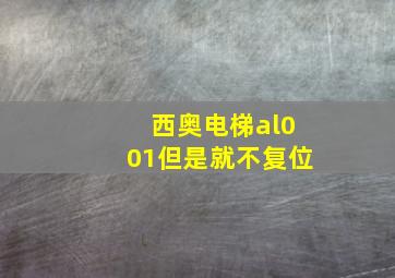 西奥电梯al001但是就不复位