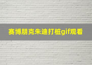 赛博朋克朱迪打桩gif观看