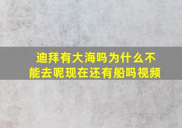 迪拜有大海吗为什么不能去呢现在还有船吗视频