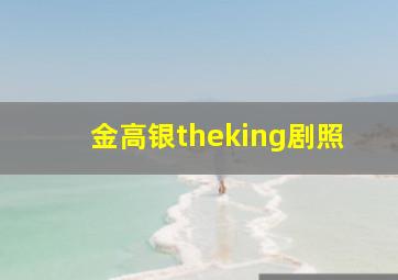 金高银theking剧照