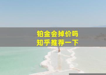 铂金会掉价吗知乎推荐一下