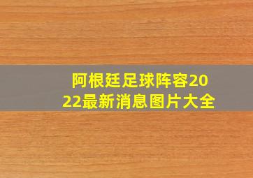 阿根廷足球阵容2022最新消息图片大全