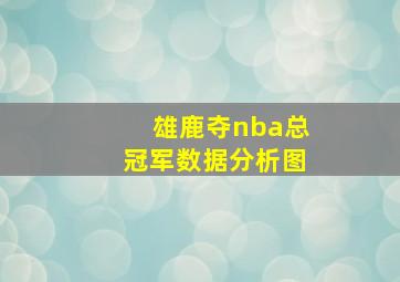 雄鹿夺nba总冠军数据分析图