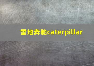 雪地奔驰caterpillar