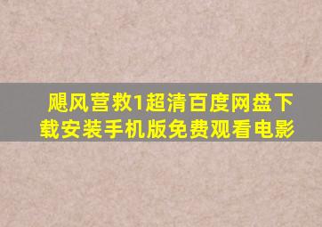 飓风营救1超清百度网盘下载安装手机版免费观看电影