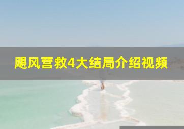 飓风营救4大结局介绍视频