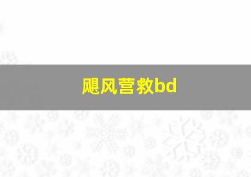 飓风营救bd