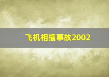 飞机相撞事故2002