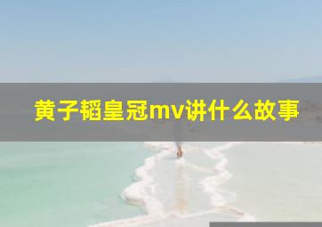 黄子韬皇冠mv讲什么故事